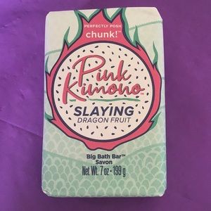 Pink kimono chunk soap